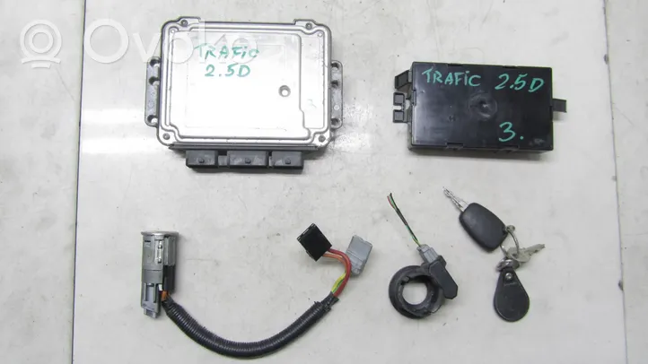 Renault Trafic II (X83) Kit calculateur ECU et verrouillage 0281011531