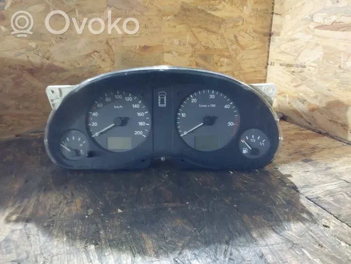 Volkswagen Sharan Tachimetro (quadro strumenti) 7M0920823C