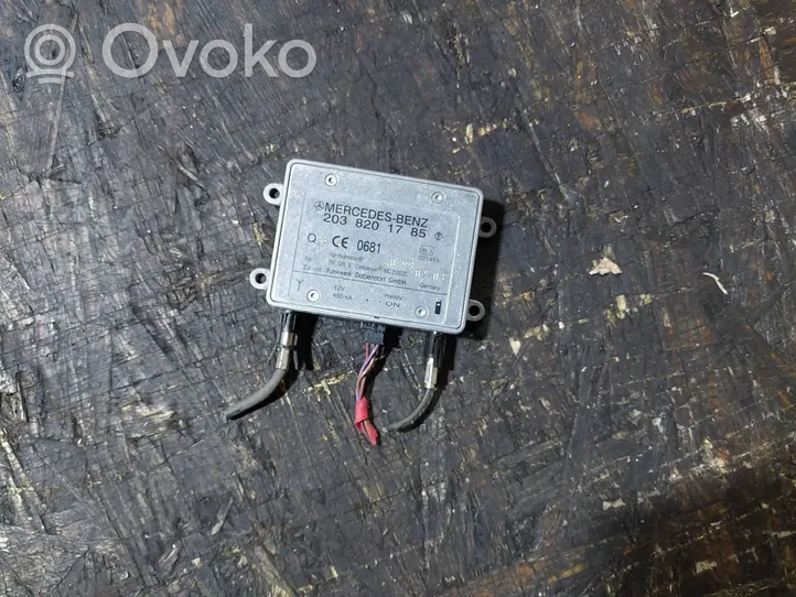 Mercedes-Benz E W212 Antenna control unit 2038201785