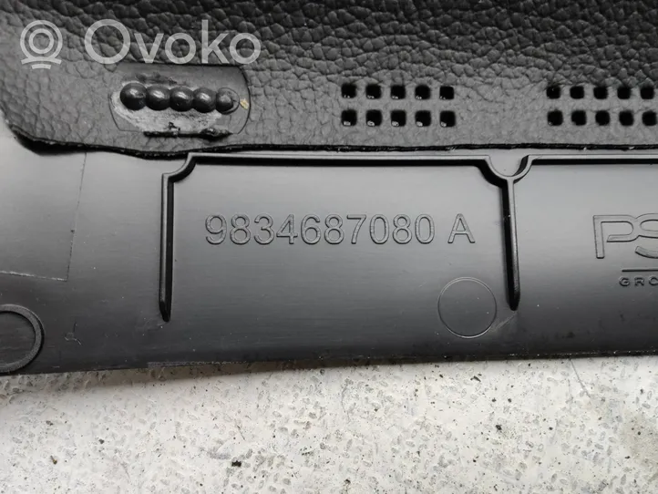Opel Mokka B Ohjauspyörän pylvään verhoilu 9834687080A