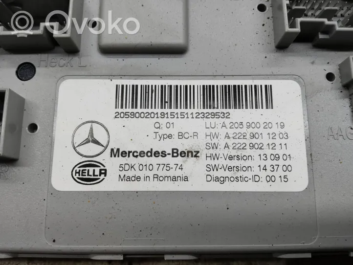 Mercedes-Benz C W205 Modulo comfort/convenienza A2059002019