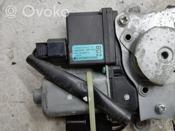 Chevrolet Captiva Mécanisme de lève-vitre avec moteur 20874199