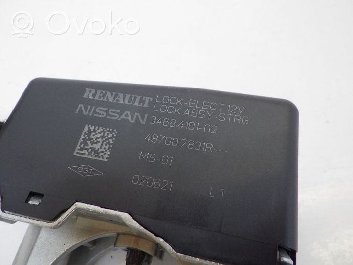 Nissan Qashqai J12 Verrouillage du volant 487007831R