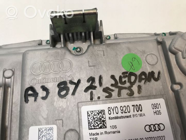 Audi A3 8Y Tachimetro (quadro strumenti) 8Y0920700