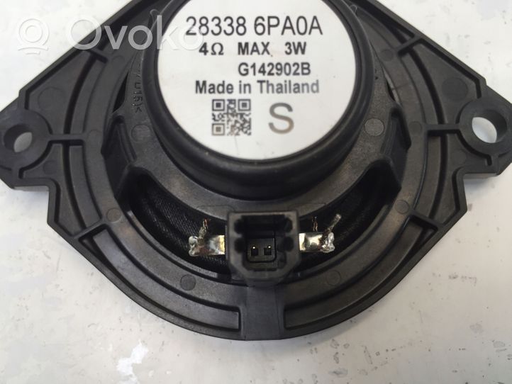 Nissan Qashqai J12 Altoparlante portiera anteriore 283386PA0A