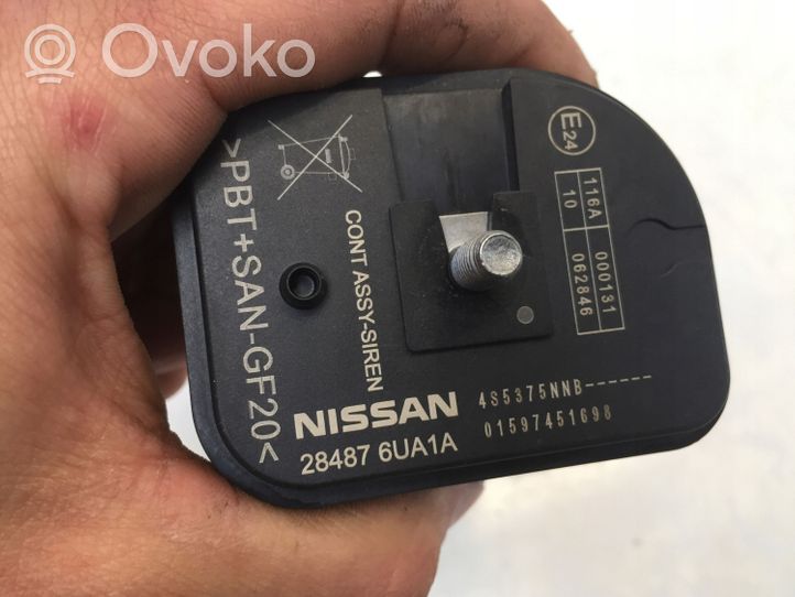 Nissan Qashqai J12 Alarmes antivol sirène 284876UA1A