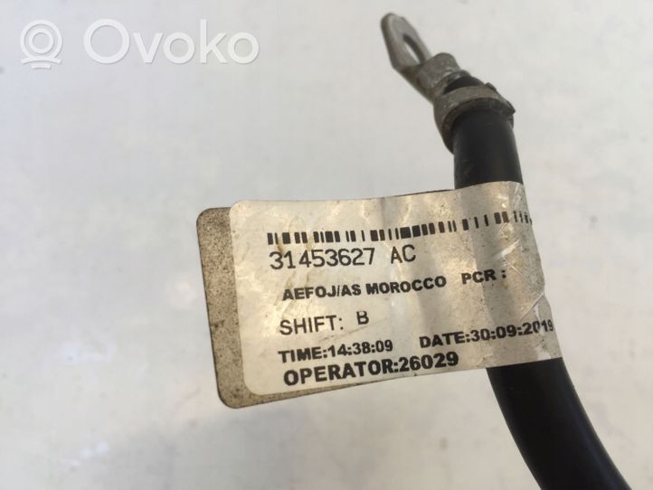 Volvo XC40 Minus / Klema / Przewód akumulatora 31652688