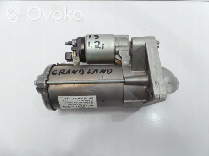 Opel Grandland X Starter motor 9830507480