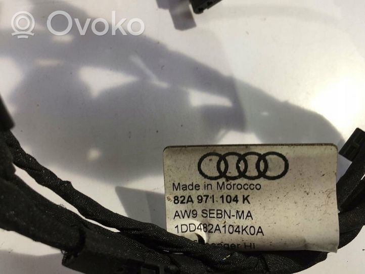 Audi A1 Parkošanas (PDC) sensoru vadu instalācija 82A971104K