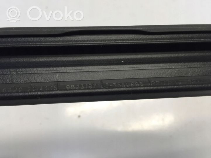 Opel Corsa F Moulure de vitre de la porte avant 9823197180