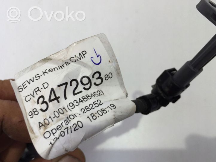 Opel Corsa F Sensor de freno del ABS trasero 9824474280