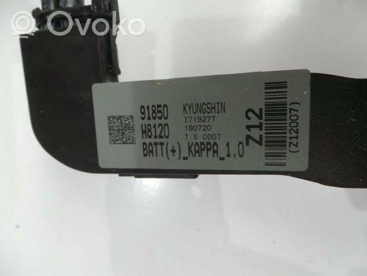 KIA Stonic Câble de batterie positif 91850H8120