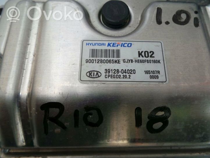 KIA Rio Moottorinohjausyksikön sarja ja lukkosarja 3912804020
