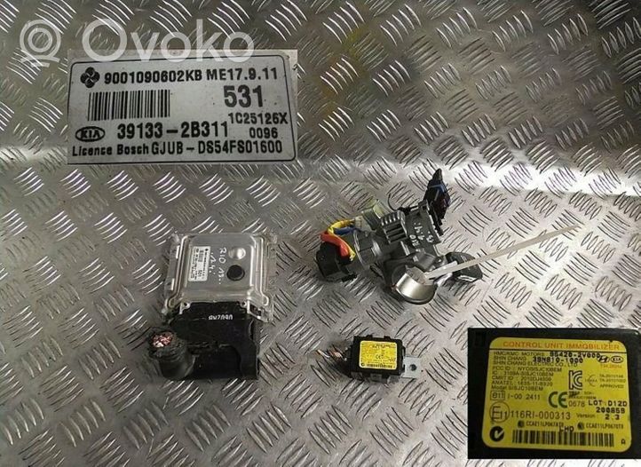 KIA Rio Engine ECU kit and lock set 391332B311