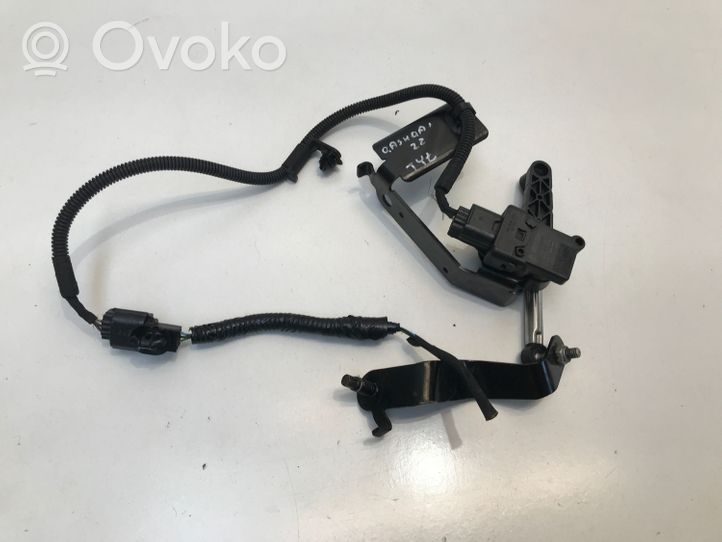 Nissan Qashqai J12 Czujnik poziomowania tylnego zawieszenia pneumatycznego 538124EA0B