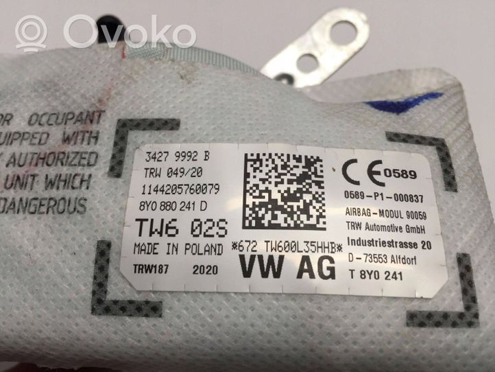 Audi A3 8Y Poduszka powietrzna Airbag fotela 8Y0880241D