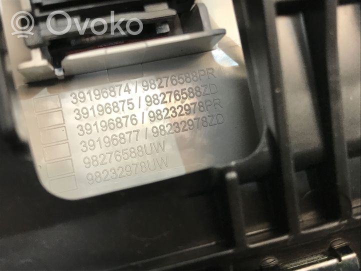 Citroen C4 III e-C4 Rivestimento della console di illuminazione installata sul rivestimento del tetto 98232978ZD