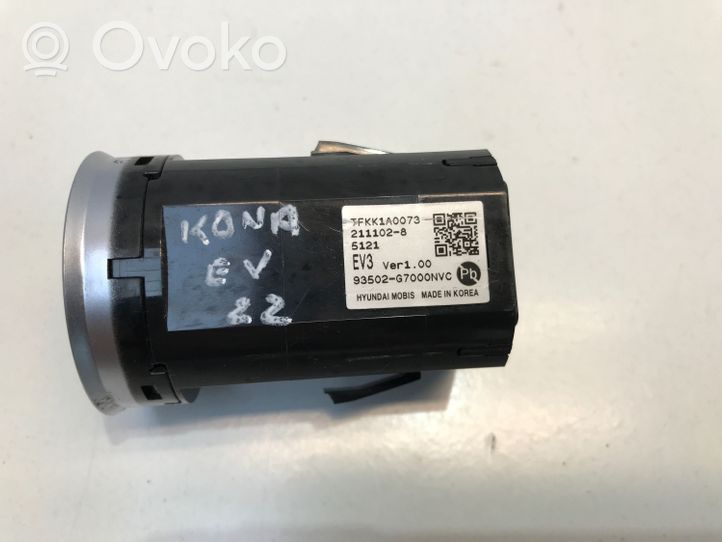 Hyundai Kona I Bouton poussoir de démarrage du moteur 93502G7000