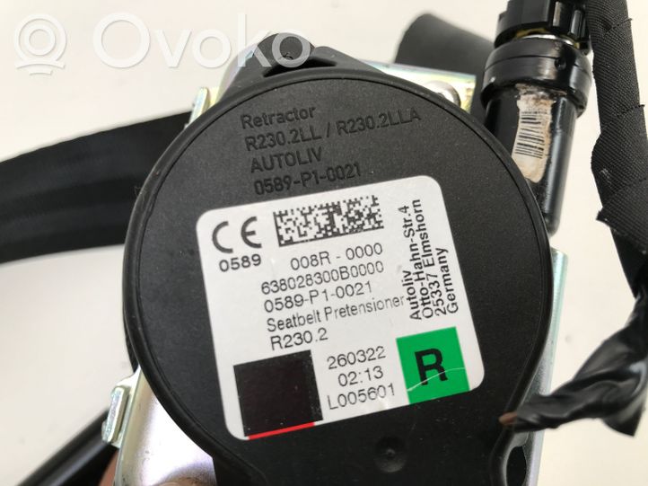 0589P10021 Volvo XC40 Front seatbelt, 305.65 € | RRR 