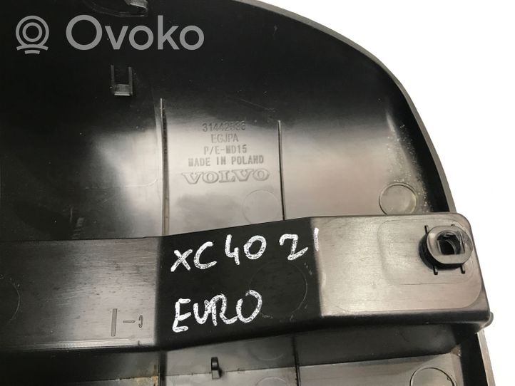 Volvo XC40 Stūres ass dekoratīvā apdare 31442536