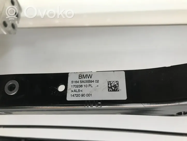 BMW 4 G22 G23 G24 G26 Poprzeczka zderzaka przedniego 7451117