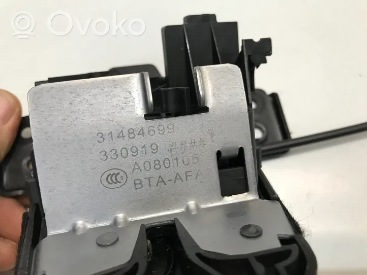 Volvo XC40 Blocco/chiusura/serratura del portellone posteriore/bagagliaio 31484699