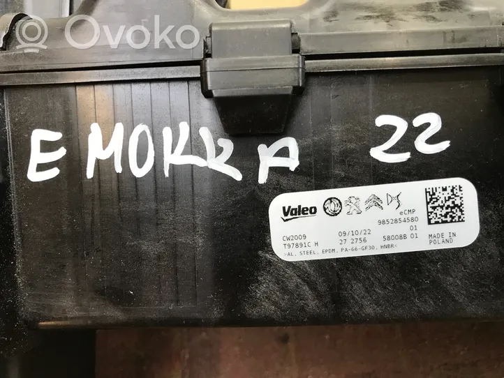 Opel Mokka B Jäähdyttimen lauhdutin (A/C) 9852854580