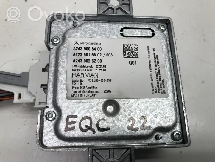 Mercedes-Benz EQC Amplificatore A2439008400