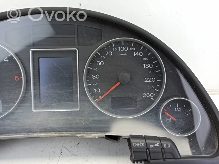 Audi A4 S4 B7 8E 8H Tachimetro (quadro strumenti) 1036901830