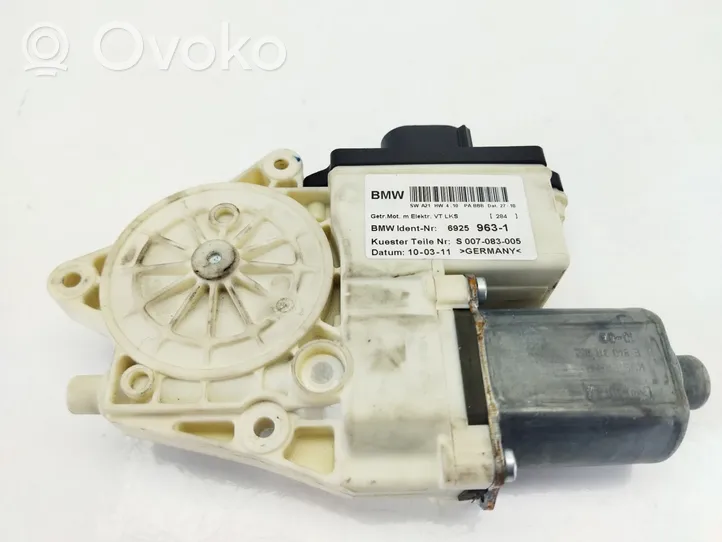 BMW 3 E90 E91 Moteur de lève-vitre de porte avant 69259631