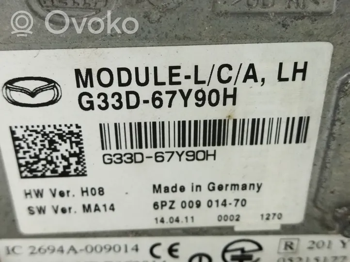 Mazda CX-7 Muut ohjainlaitteet/moduulit G33D67Y90H