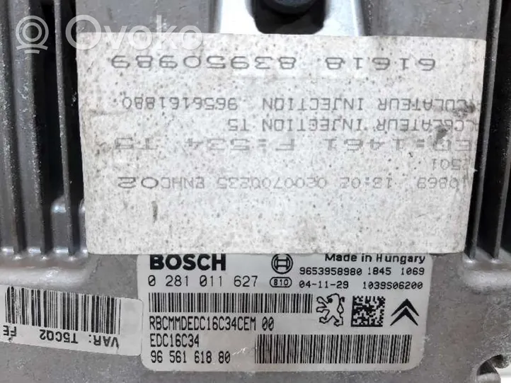 Peugeot 307 Calculateur moteur ECU 9656161880