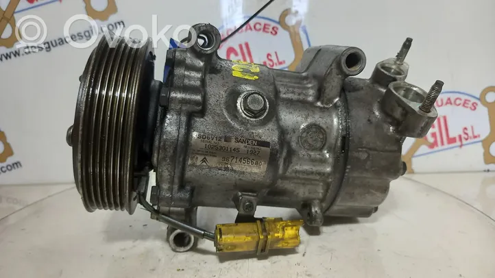 Citroen Nemo Ilmastointilaitteen kompressorin pumppu (A/C) 9671456680