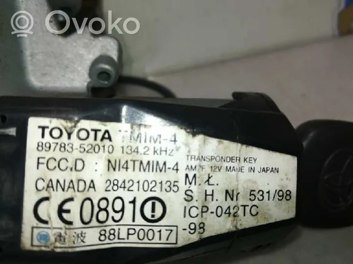 Toyota RAV 4 (XA20) Verrouillage de commutateur d'allumage 8978352010
