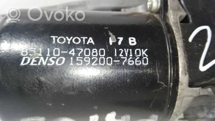 Toyota Prius (XW20) Tiranti e motorino del tergicristallo anteriore 8512047080