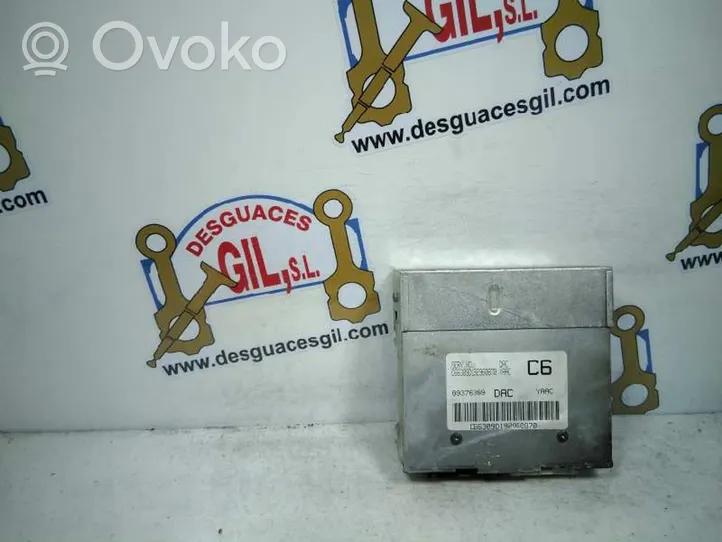 Daewoo Nubira Calculateur moteur ECU 09376309DAC