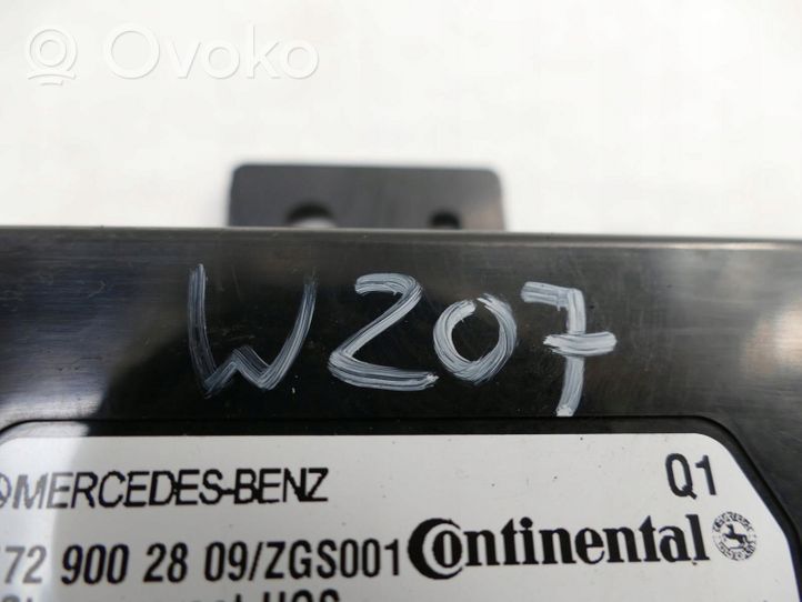 Mercedes-Benz E C207 W207 Kruīza kontroles vadības bloks A1729002809