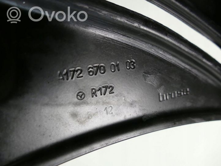 Mercedes-Benz SLK R172 Elektryczny podnośnik szyby drzwi tylnych A1726700103