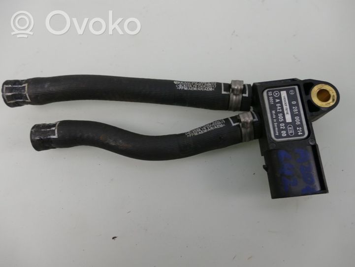 Mercedes-Benz E A207 Sensore di pressione dei gas di scarico A6429050200