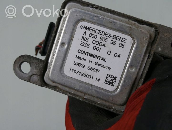 Mercedes-Benz E A207 Sonde lambda A0009053506