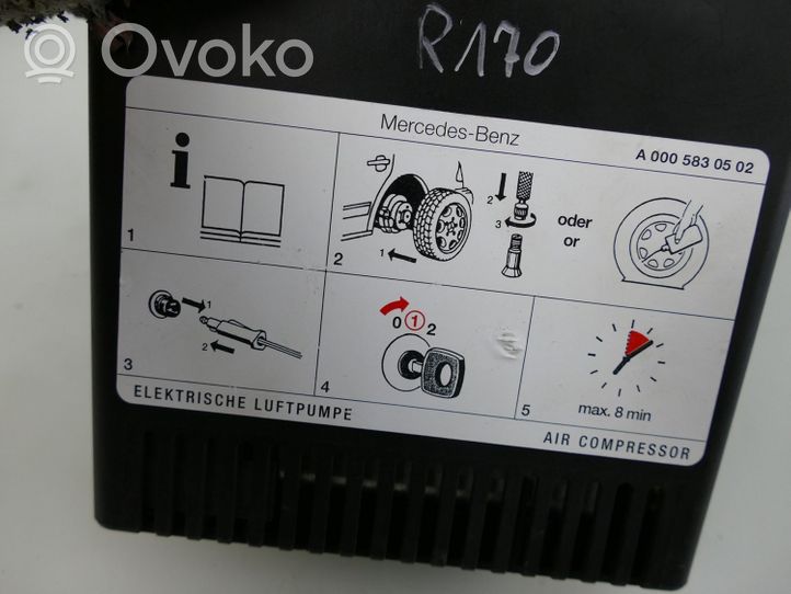 Mercedes-Benz SLK R170 Rengaspainekompressori A0055830502