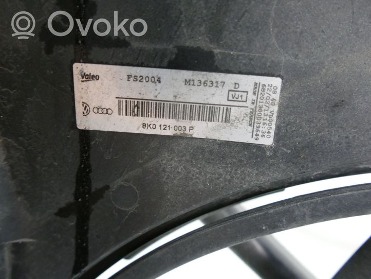 Audi A4 S4 B8 8K Elektryczny wentylator chłodnicy 8K0121003P