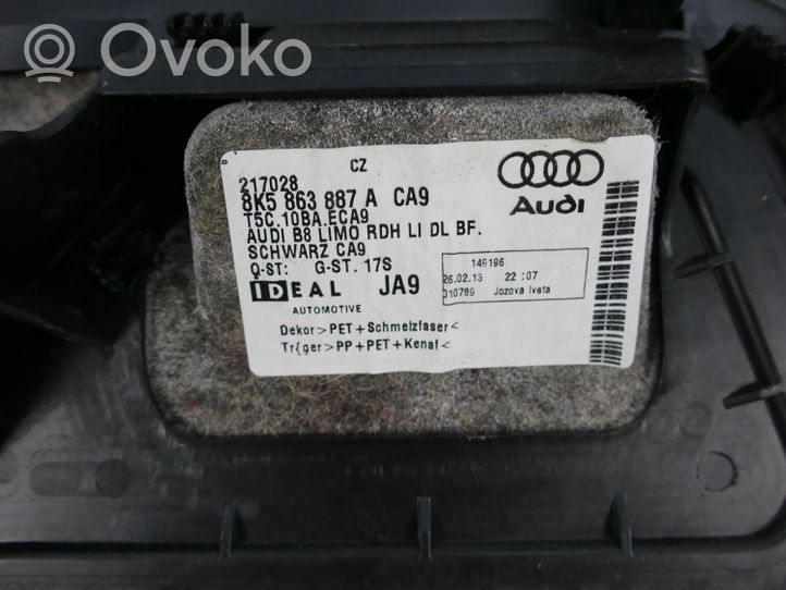 Audi A4 S4 B8 8K Rivestimento pannello laterale del bagagliaio/baule 8K5863887A