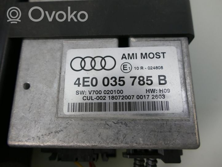 Audi A8 S8 D3 4E Hi-Fi-äänentoistojärjestelmä 4E0035785B