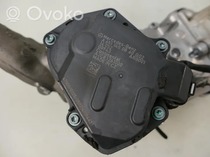 Mercedes-Benz E W212 EGR valve A6511400860