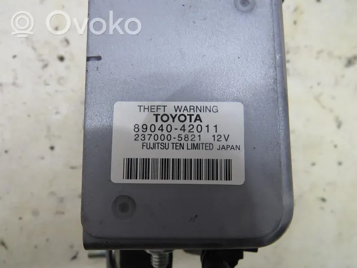 Toyota RAV 4 (XA40) Allarme antifurto 89040-42011