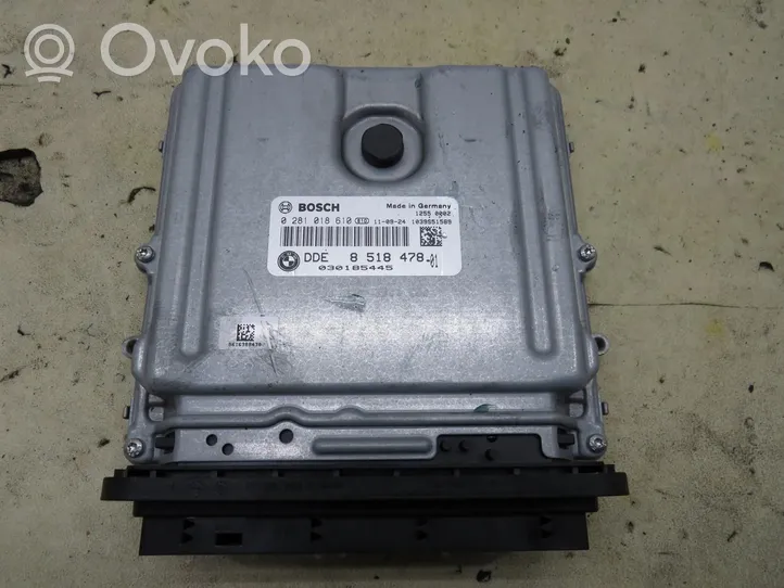 BMW 6 F12 F13 Komputer / Sterownik ECU silnika 8518478