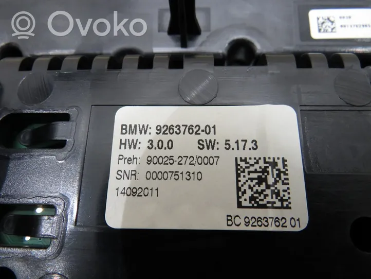 BMW 6 F12 F13 Panel klimatyzacji 9263762