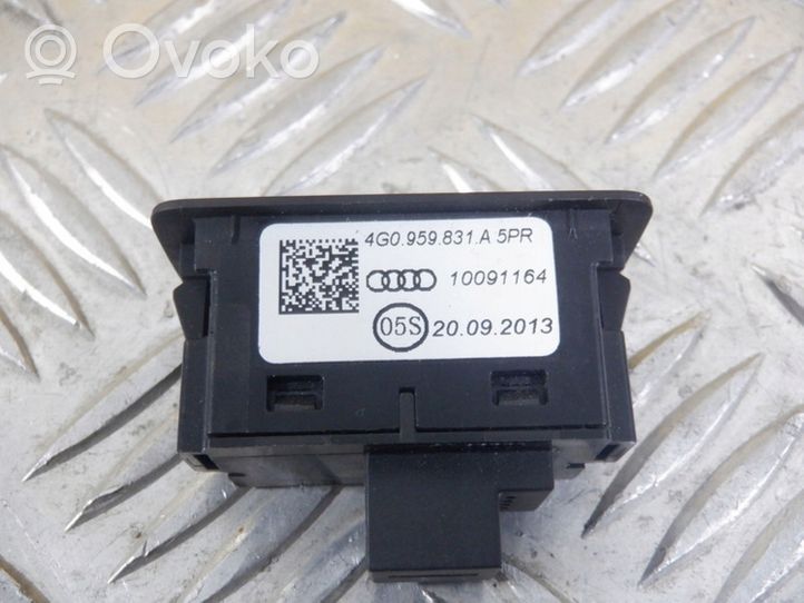 Audi A6 S6 C7 4G Bagažinės dangčio uždarymo jungtukas 4G0959831A