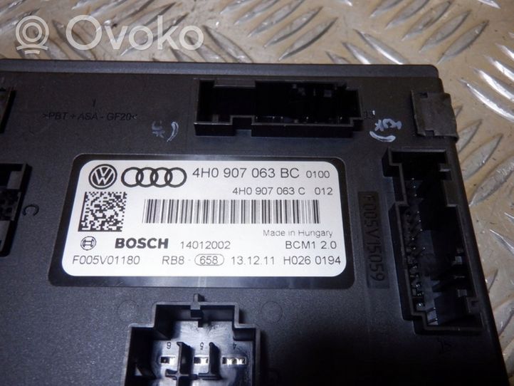 Audi A8 S8 D4 4H Module confort 4H0907063BC